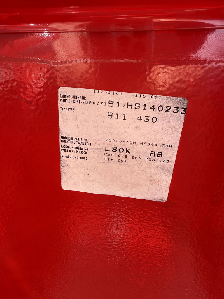 Porsche 911 Carrera 3.2