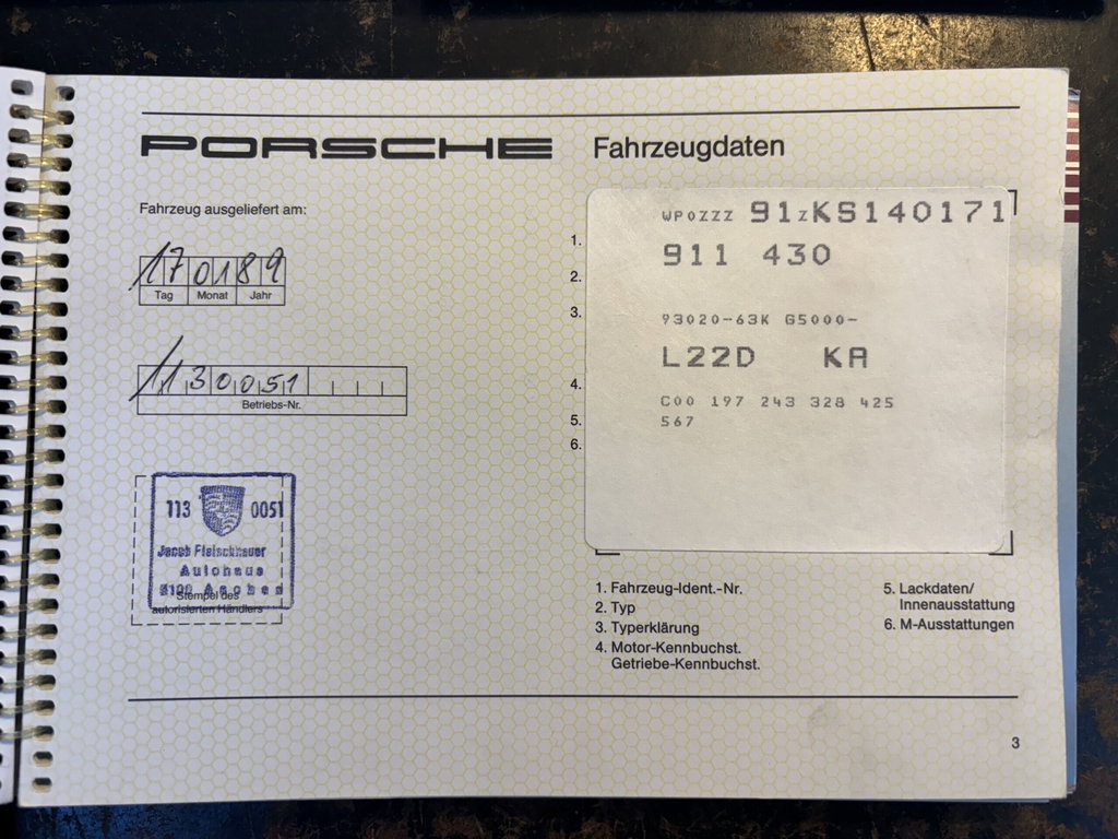 Porsche 911 Carrera 3.2