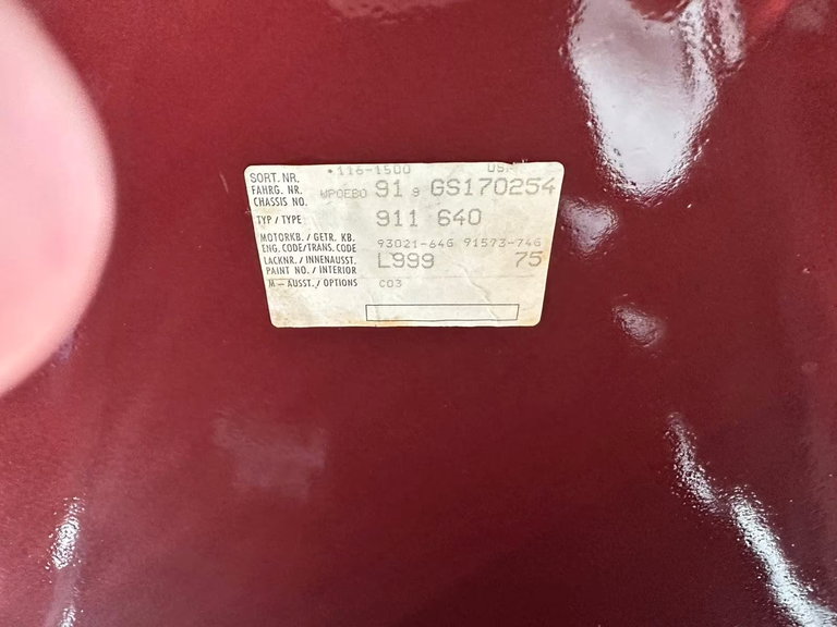 Porsche 911 Carrera 3.2