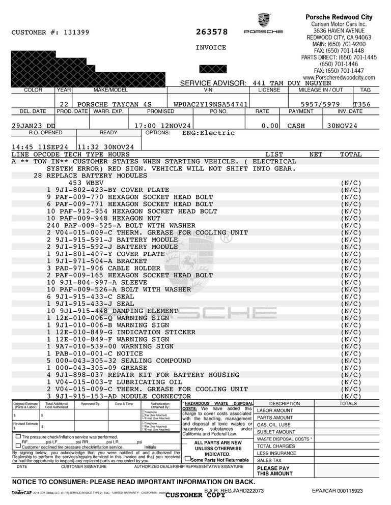 Porsche Taycan Turbo S