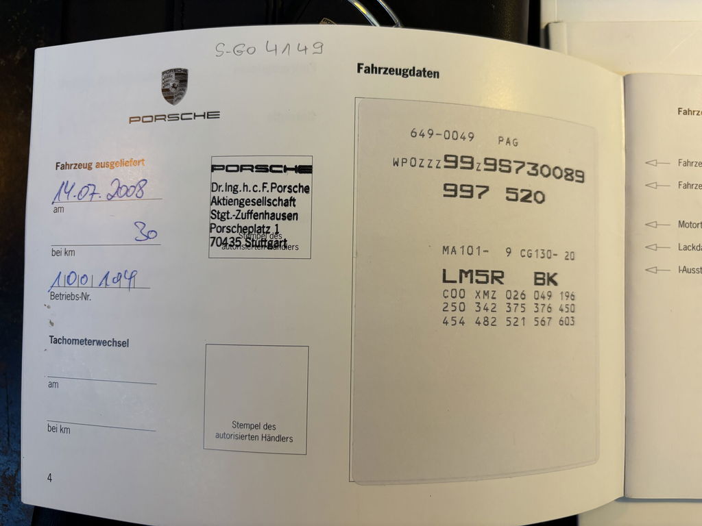 Porsche 997.2 Targa 4S