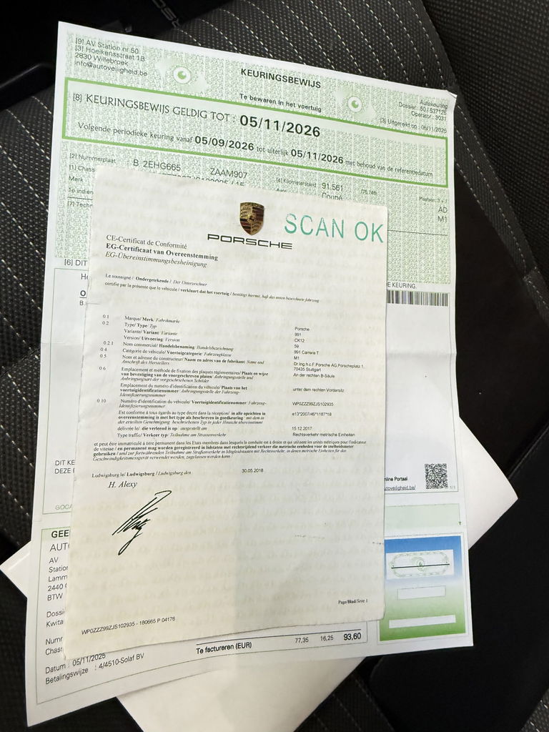 Porsche 991.2 Carrera T