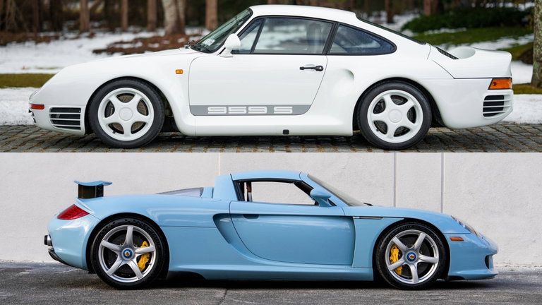 Porsche Carrera GT en 959 Sport – Op weg naar nieuwe veilingrecords?