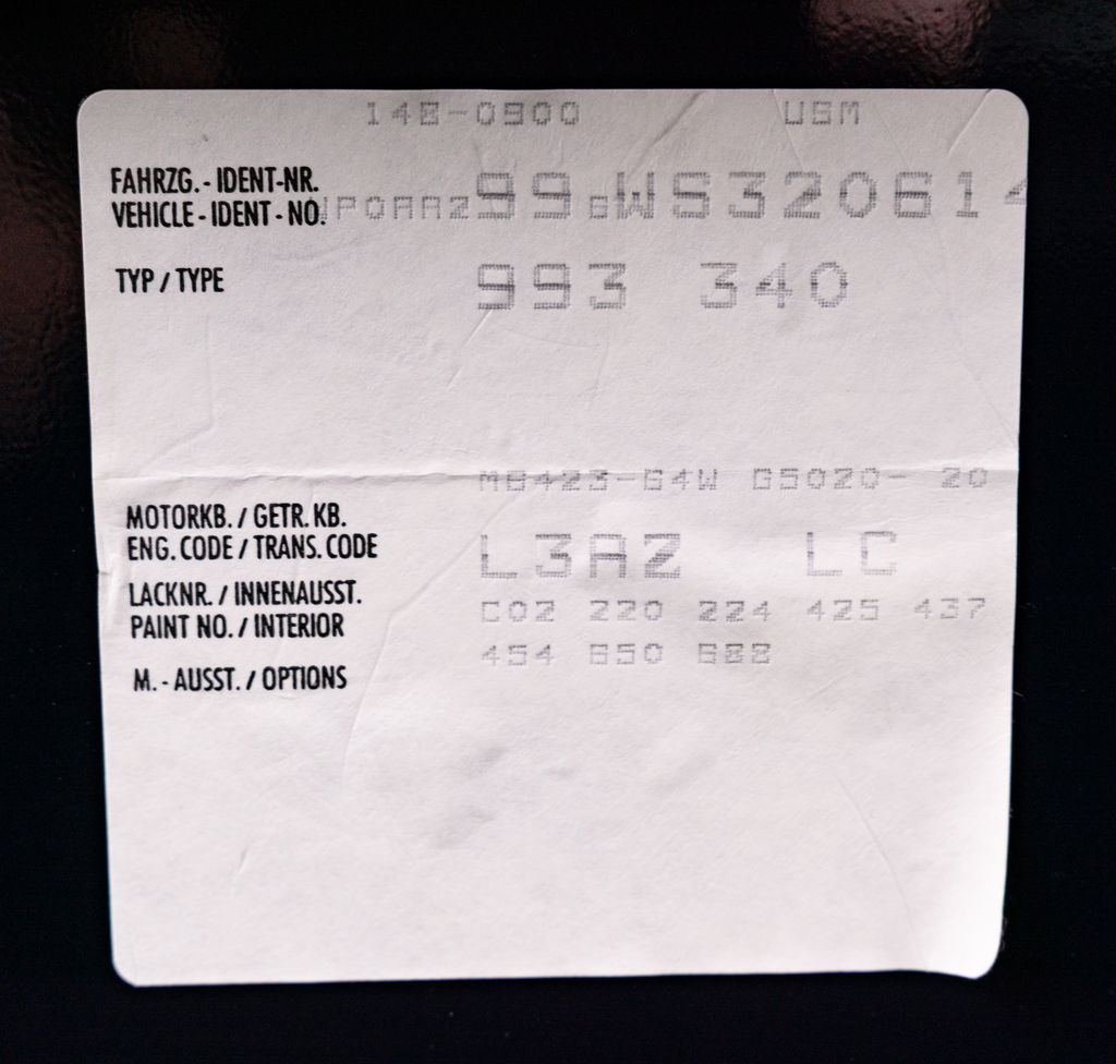 Porsche 993 Carrera S