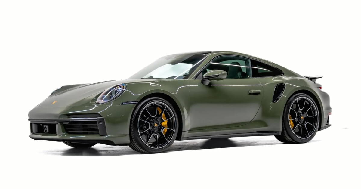 未使用 PORSCHE ペーパーウエイト 911ターボ メタルカー992ターボS Porsche 992 Turbo S 2024 - elferspot.com - Marketplace for Porsche