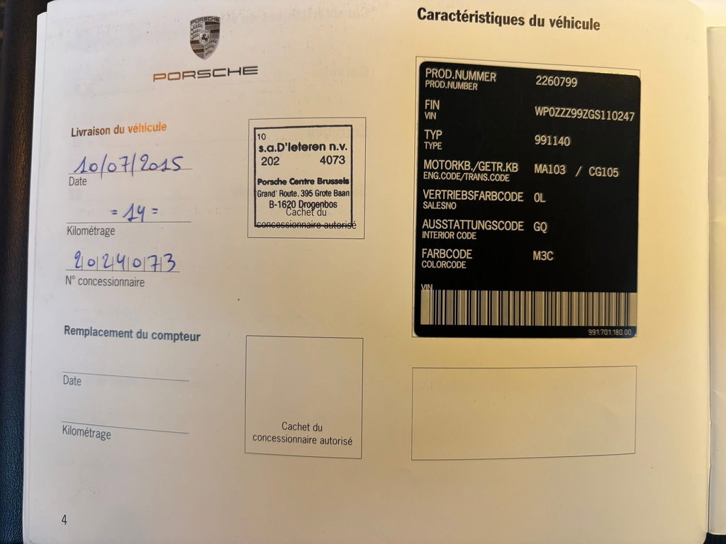 Porsche 991 Carrera GTS