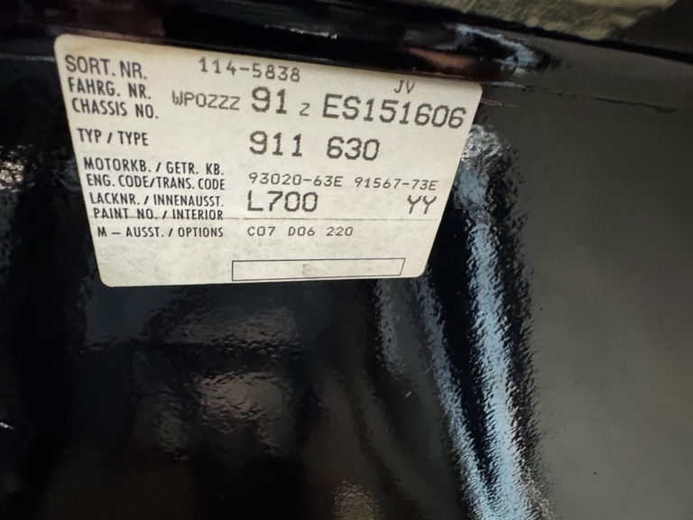 Porsche 911 Carrera 3.2