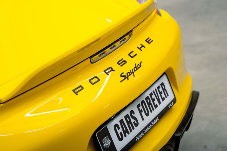 Porsche 981 Boxster Spyder