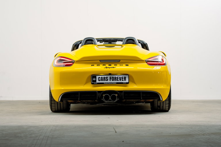 Porsche 981 Boxster Spyder