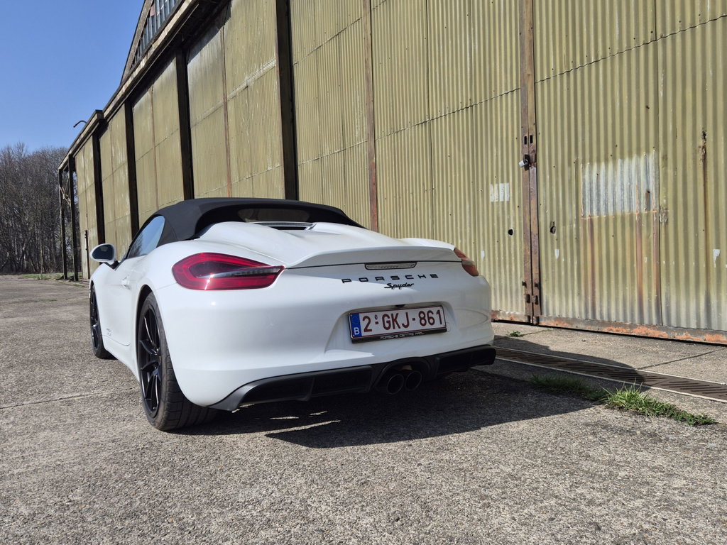 Porsche 981 Boxster Spyder