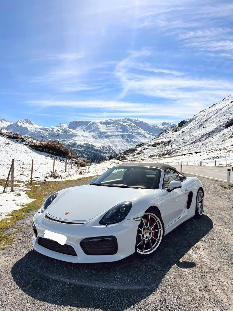 Porsche 981 Boxster Spyder