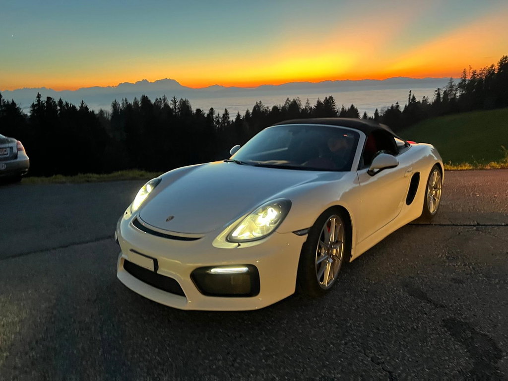 Porsche 981 Boxster Spyder