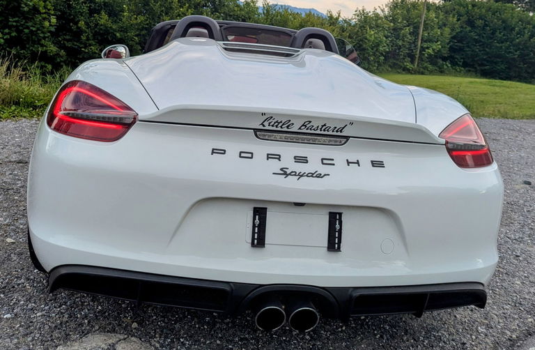 Porsche 981 Boxster Spyder