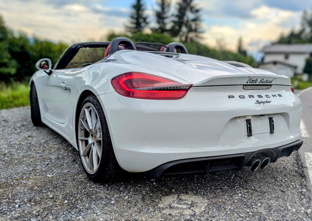 Porsche 981 Boxster Spyder