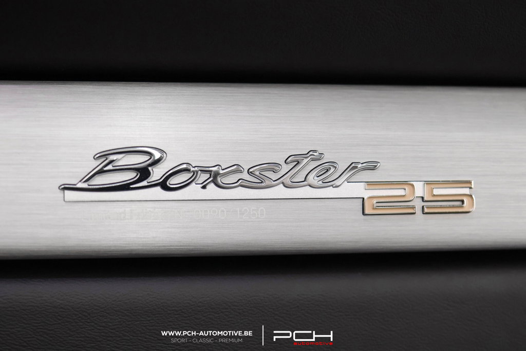 Porsche 718 Boxster 25 Years