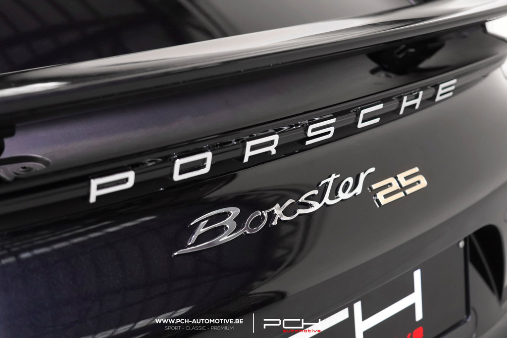 Porsche 718 Boxster 25 Years