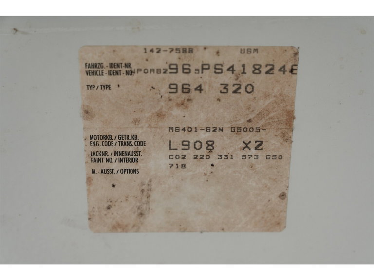 Porsche 964 Carrera RS America