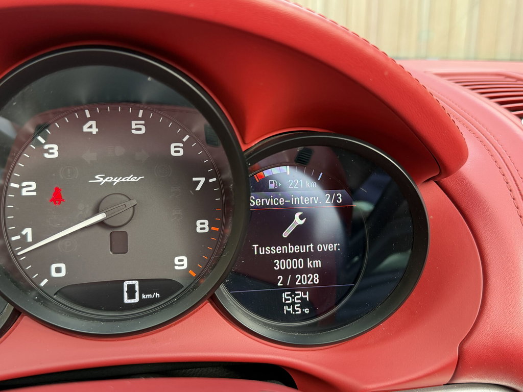 Porsche 981 Boxster Spyder