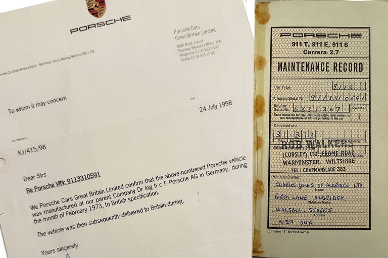 Porsche 911 S (F-Modell)