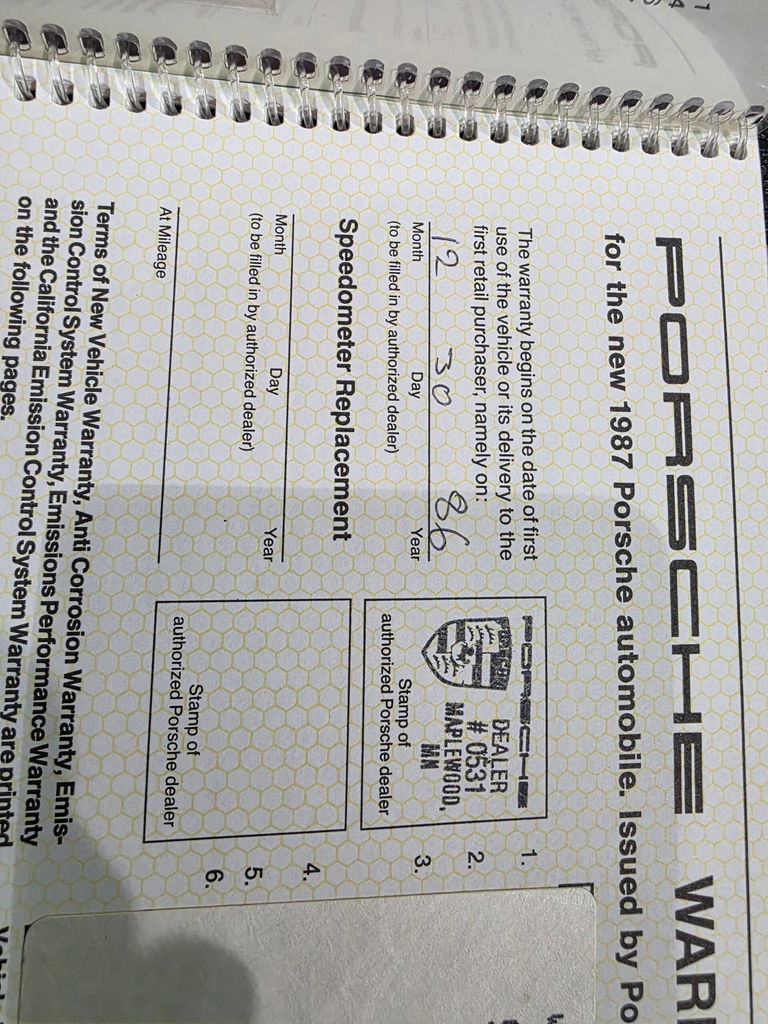 Porsche 911 Carrera 3.2 (US)