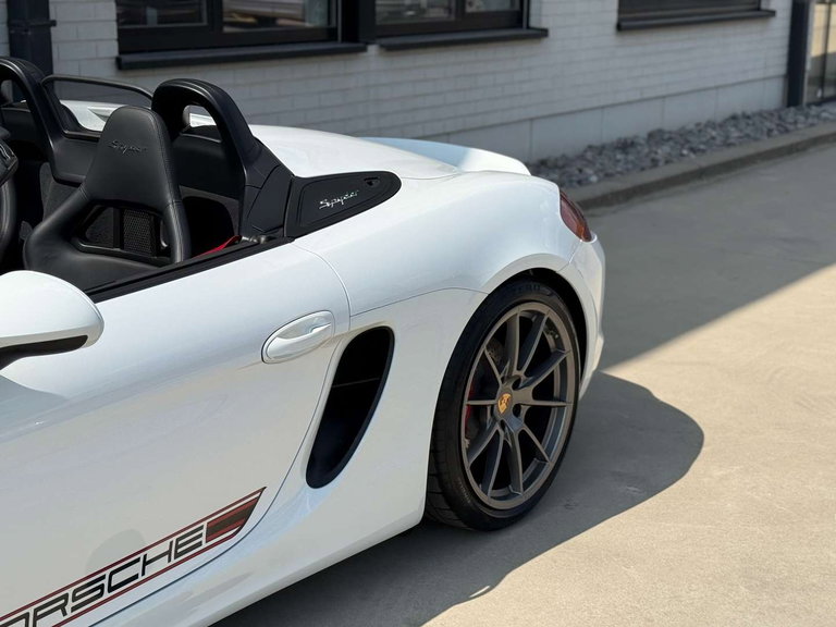 Porsche 981 Boxster Spyder