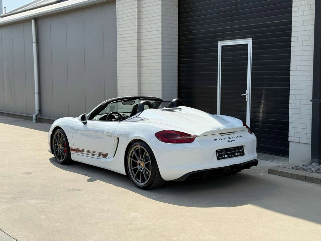 Porsche 981 Boxster Spyder