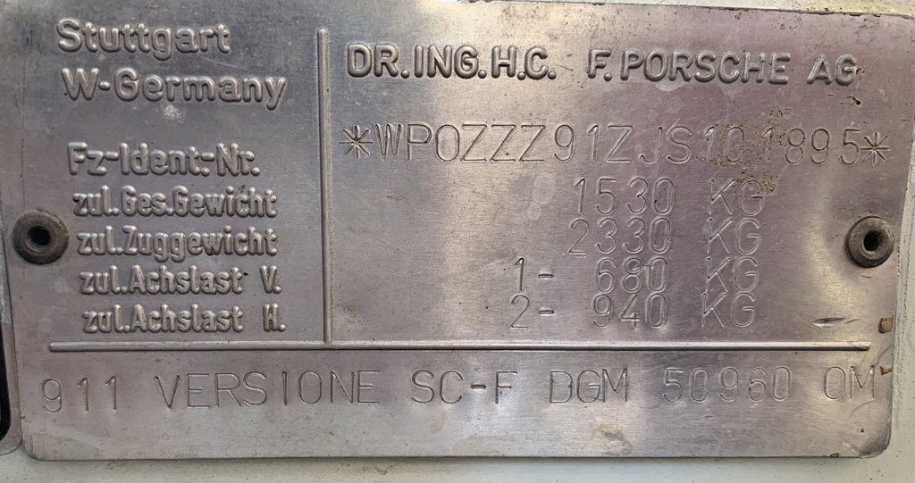 Porsche 911 Carrera 3.2