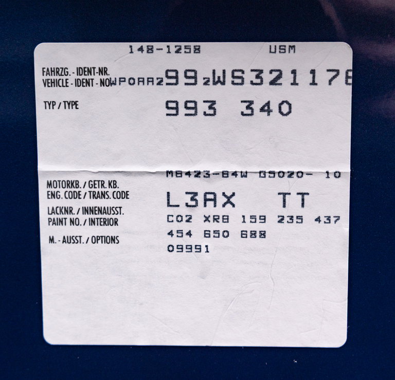 Porsche 993 Carrera S