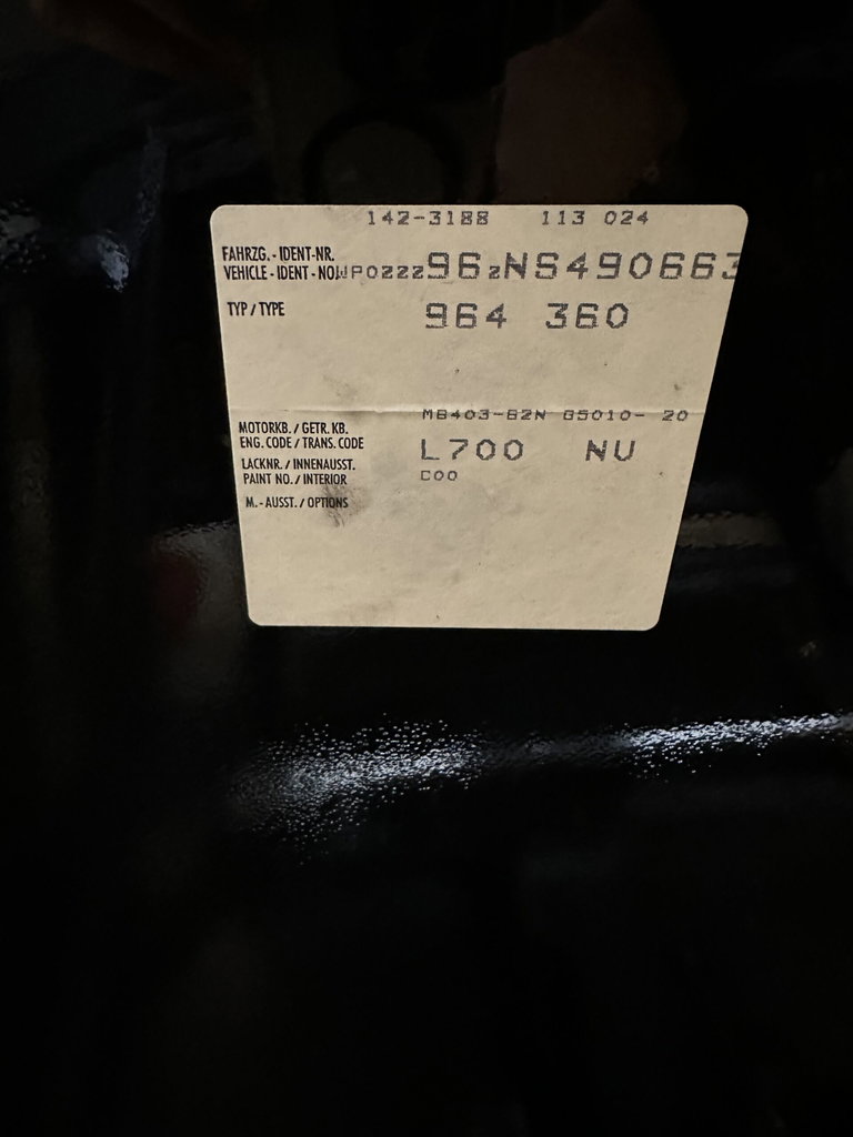 Porsche 964 Carrera RS