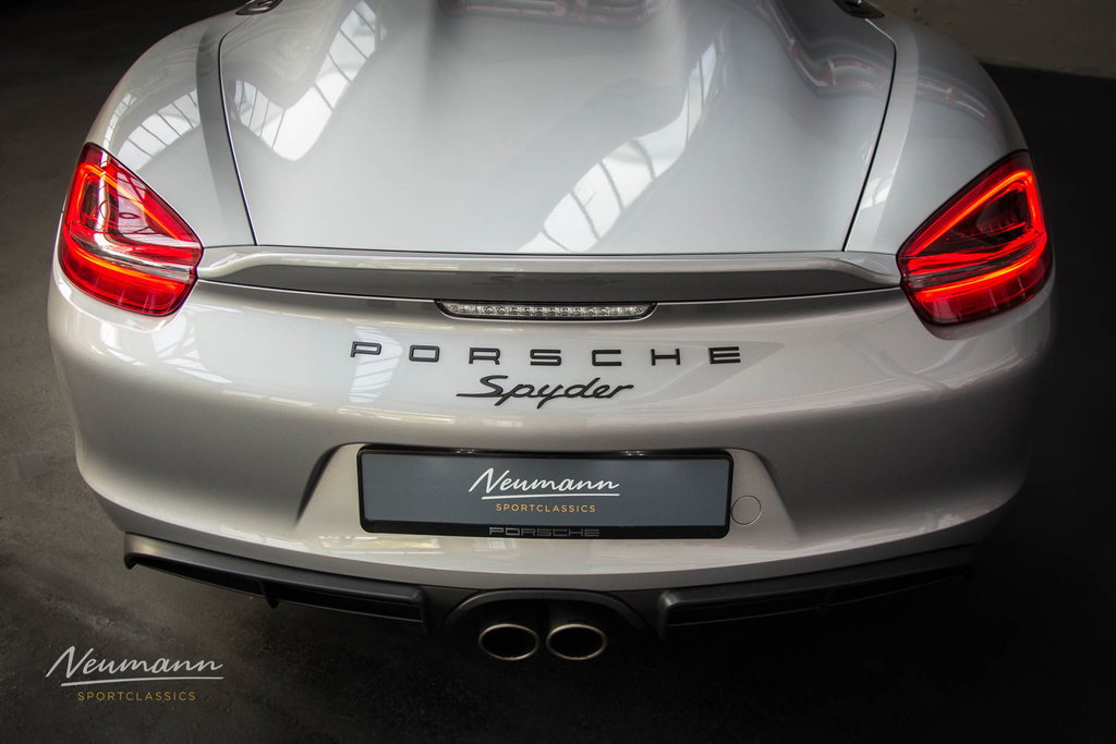 Porsche 981 Boxster Spyder