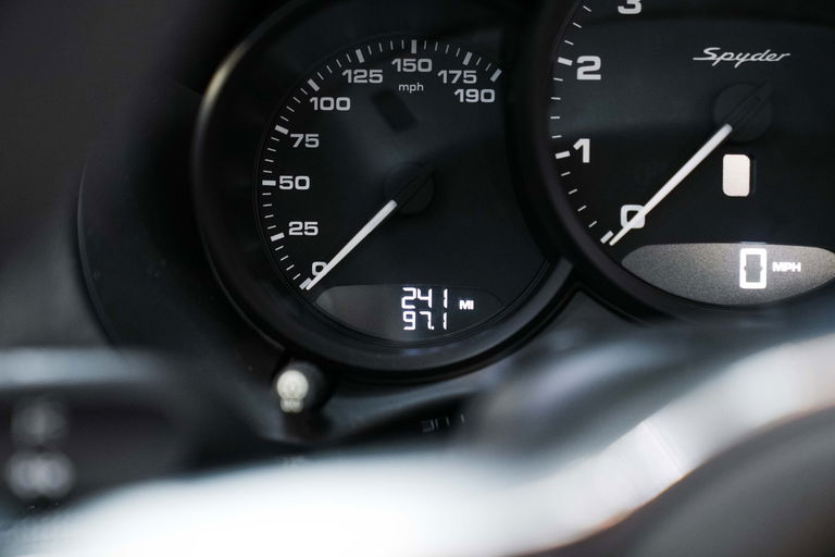 Porsche 981 Boxster Spyder