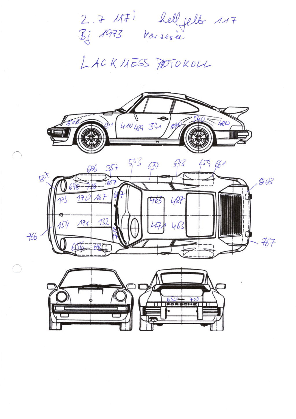 Porsche 911 Carrera 2.7