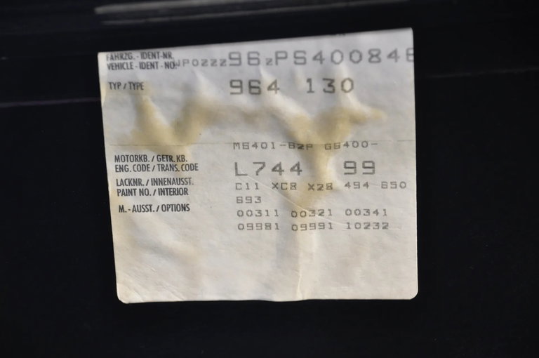 Porsche 964 Carrera 4