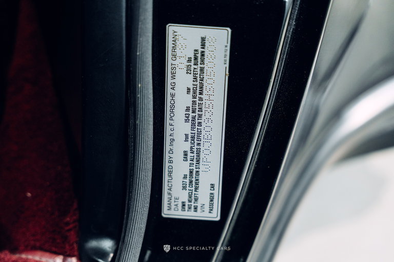 Porsche 911 Turbo 3.3 (US)