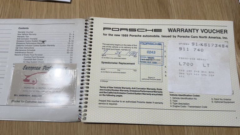 Porsche 911 Carrera 3.2 Speedster