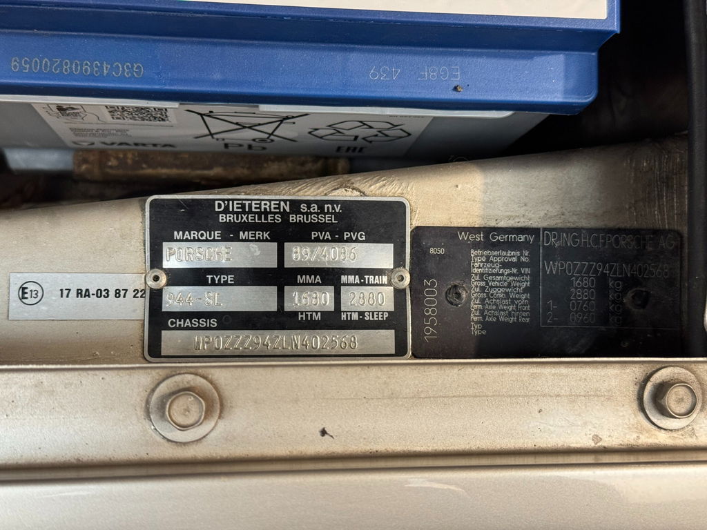 Porsche 944 S2 Coupé