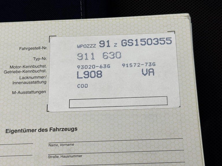 Porsche 911 Carrera 3.2