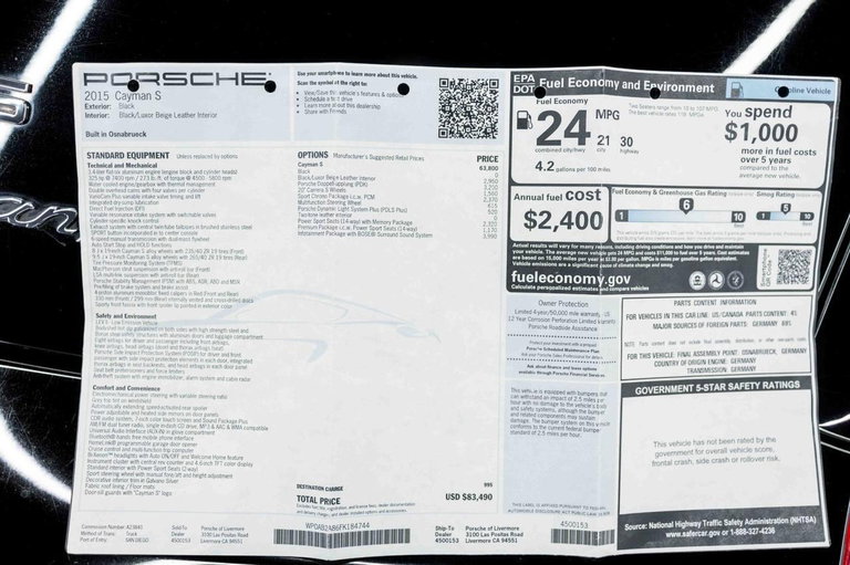 Porsche 981 Cayman S