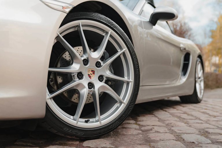 Porsche Silber Platinsilber