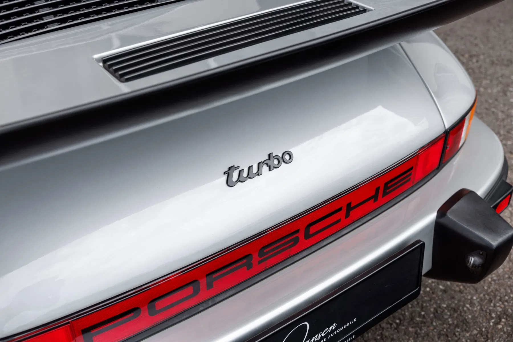 Porsche Silver Metallic 930 Turbo