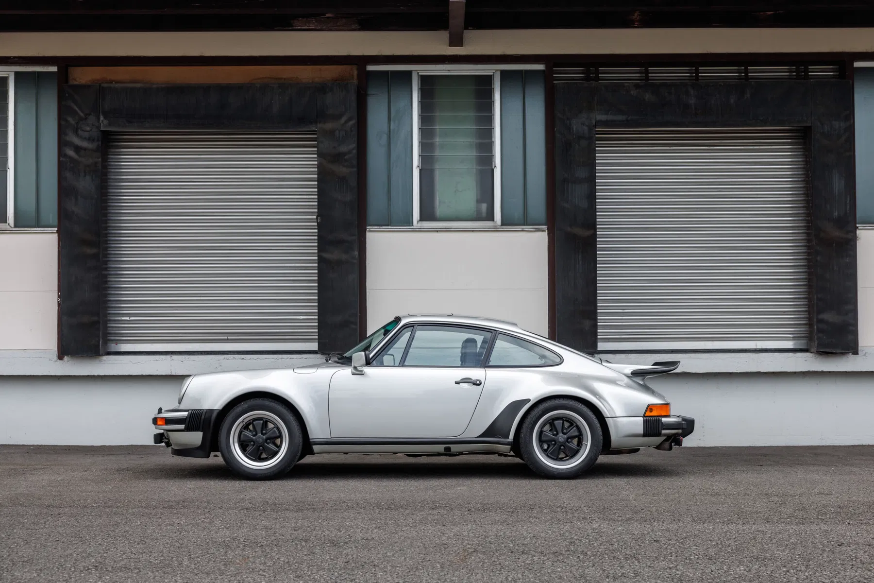 Porsche Silver Metallic 930 Turbo