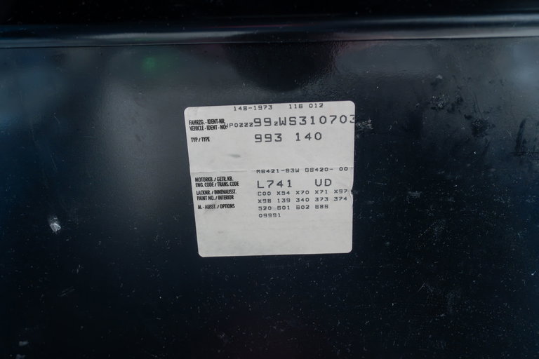 Porsche 993 Carrera 4S