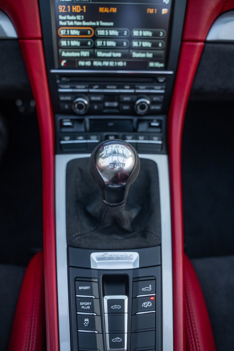 Porsche 981 Boxster Spyder