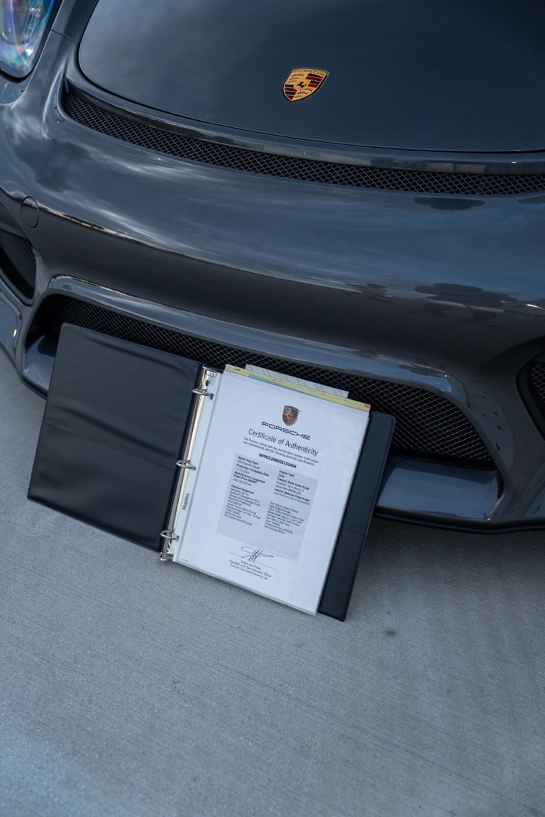 Porsche 981 Boxster Spyder