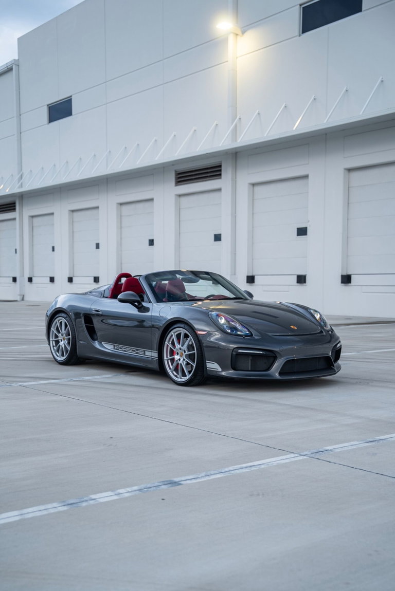 Porsche 981 Boxster Spyder
