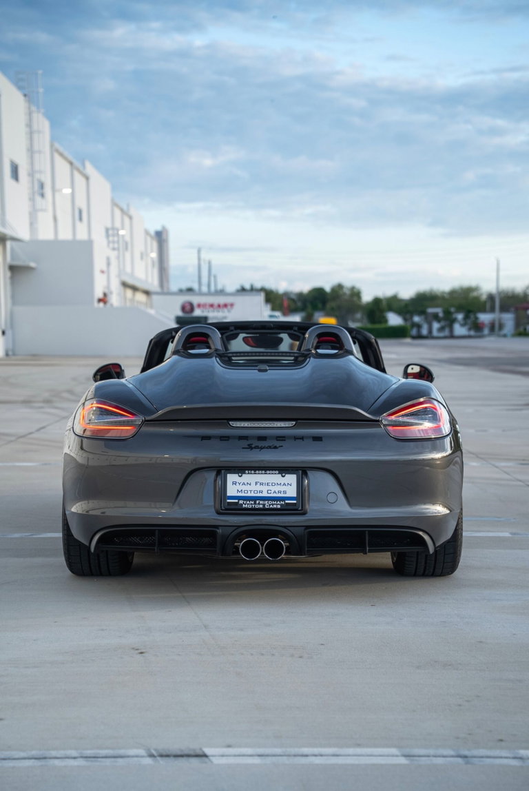 Porsche 981 Boxster Spyder