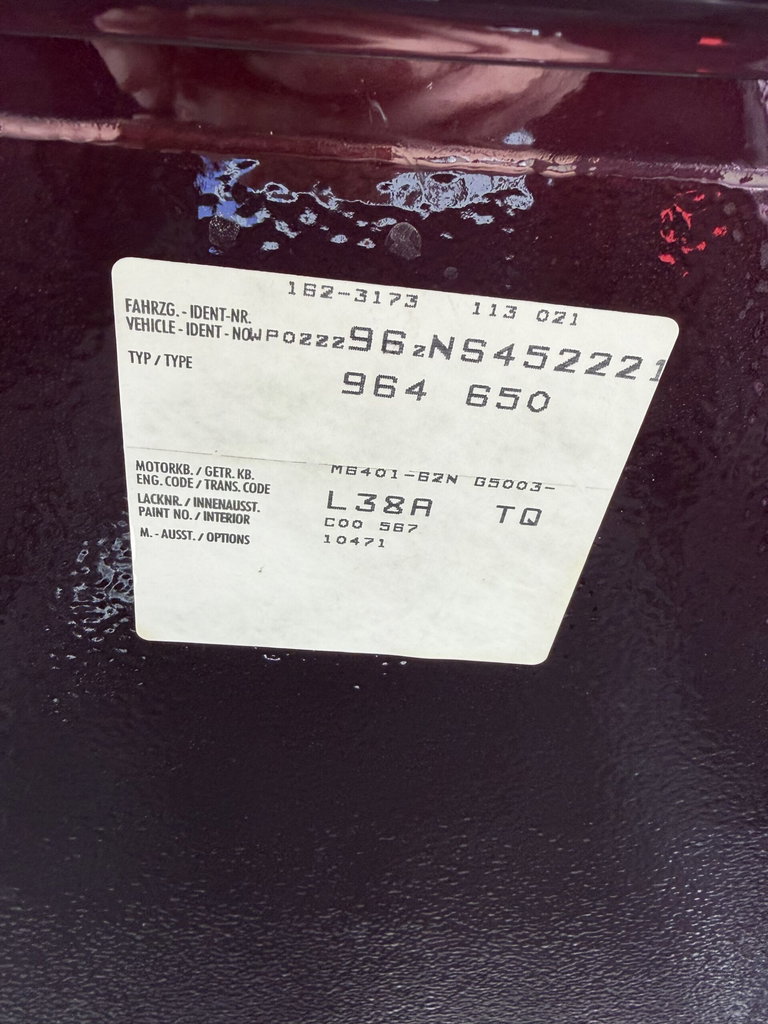 Porsche 964 Carrera 2 Cabrio WTL