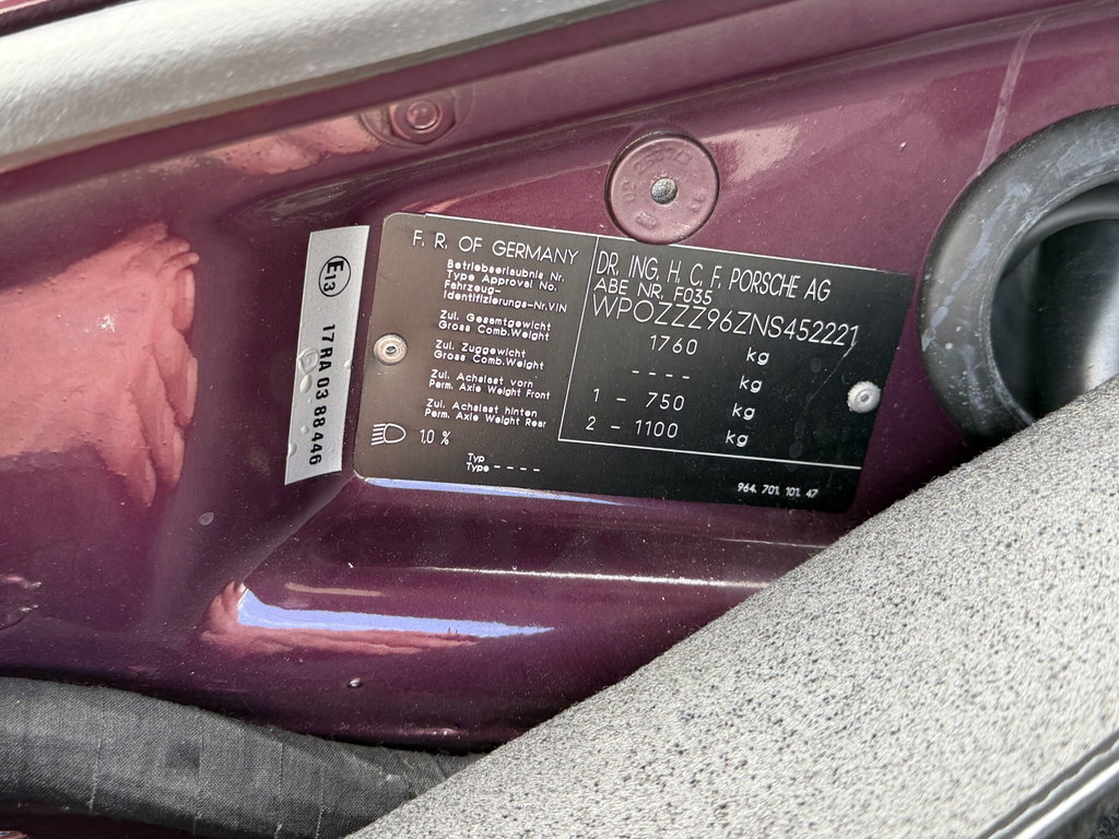 Porsche 964 Carrera 2 Cabrio WTL