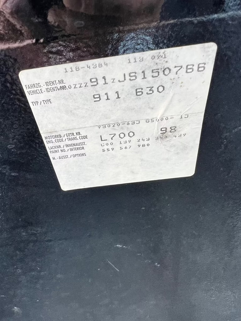 Porsche 911 Carrera 3.2