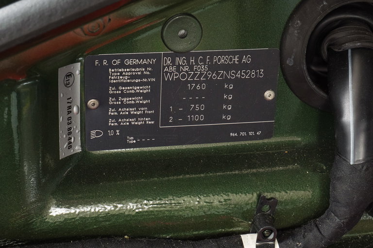 Porsche 964 Carrera 2 Cabrio WTL